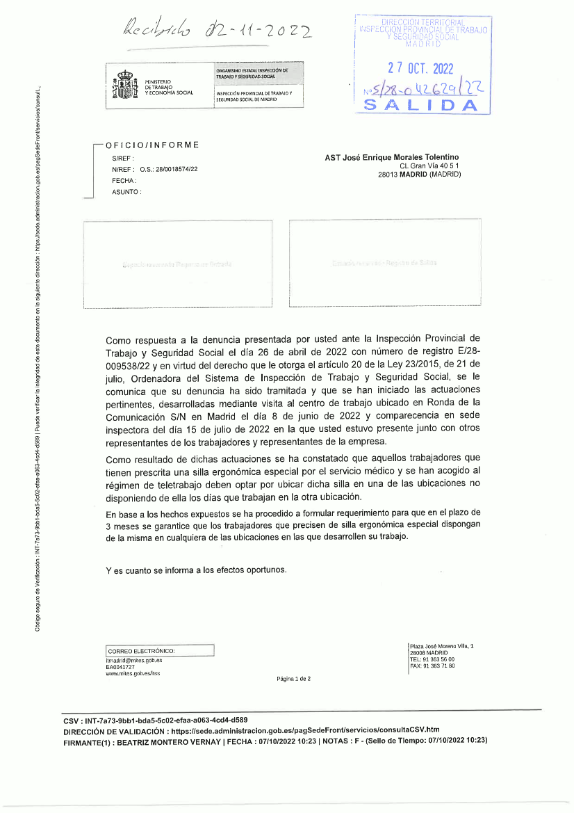 REQUERIMIENTO IPT REQUERIMIENTO IPT