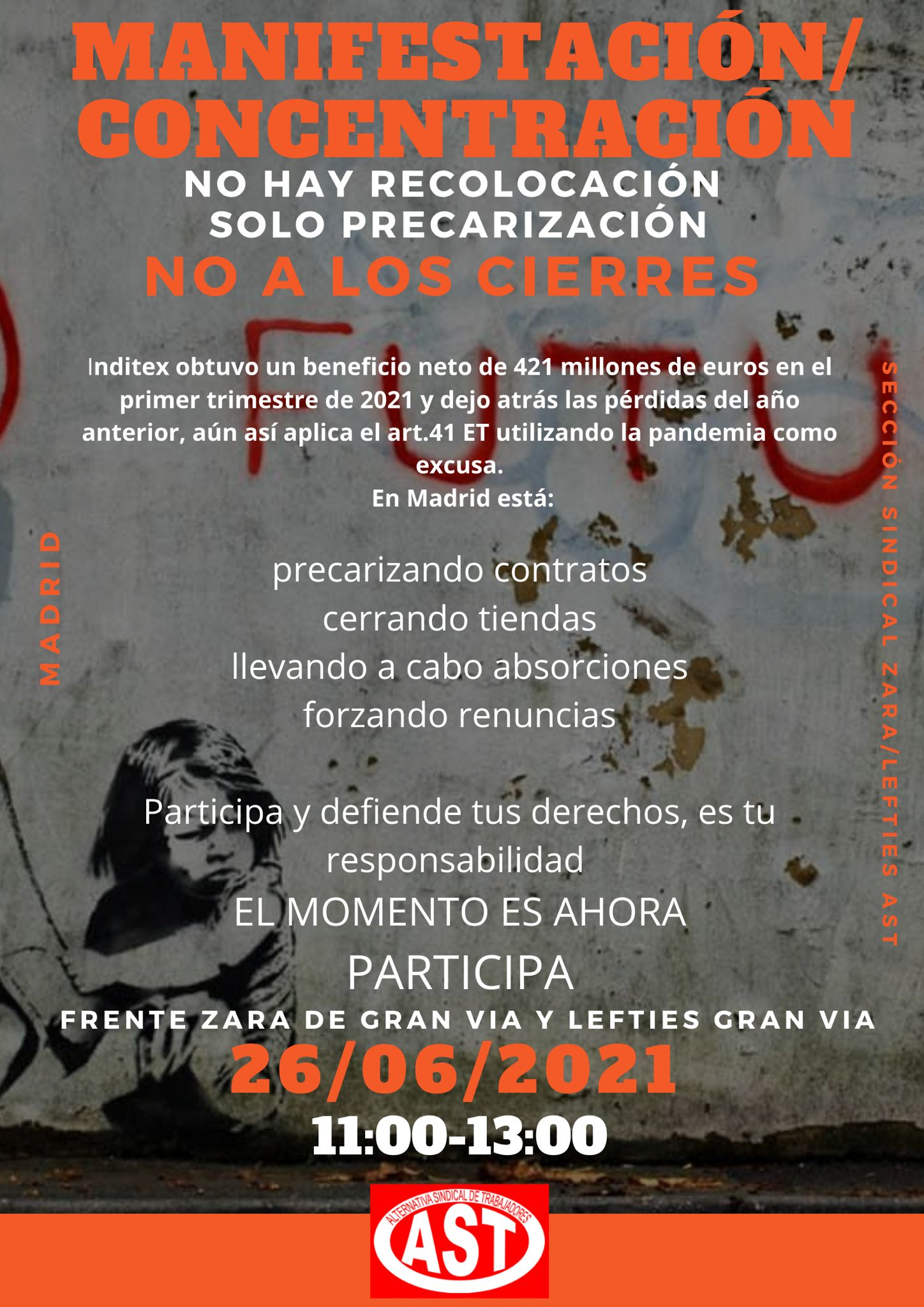 CONCENTRACION ZARA 