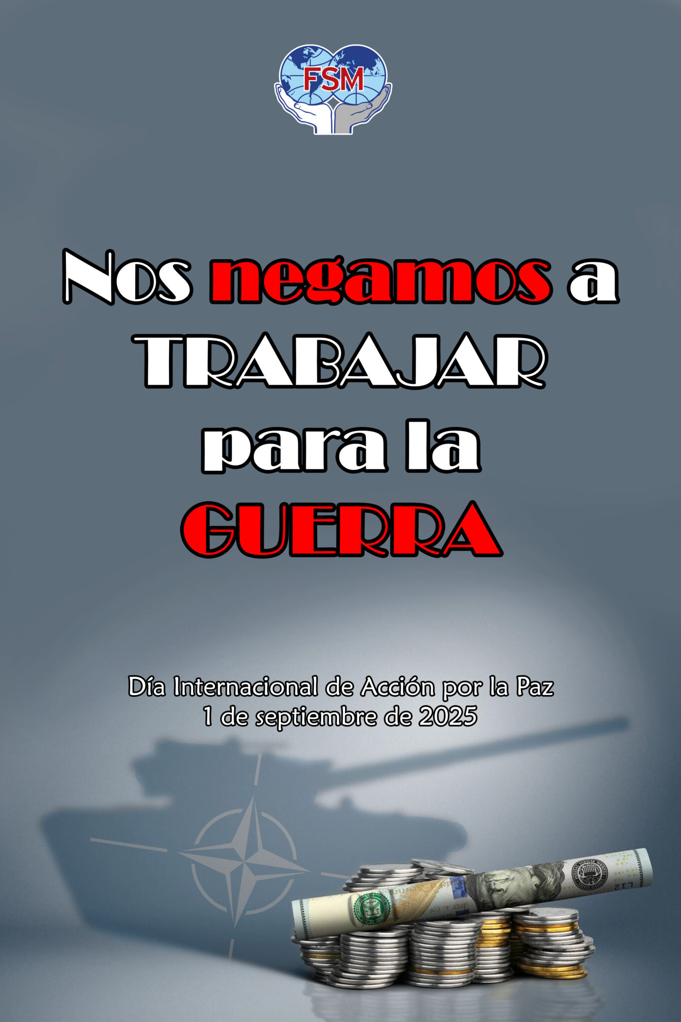 Abre en nueva ventana: NOS NEGAMOS A TRABAJAR PARA LA GUERRA