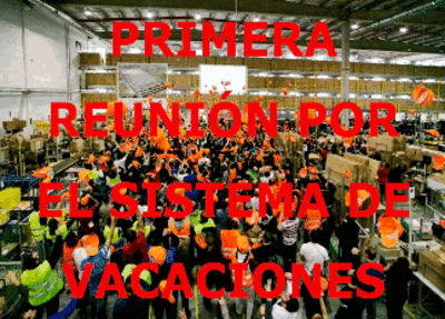 1ª Reunión negociación sistema de vacaciones