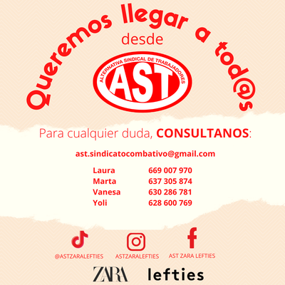 QUEREMOS LLEGAR A TODOS DESDE AST